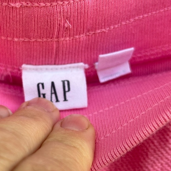 Gap Reverse Terry Pink Shorts, Small - Picture 6 of 9